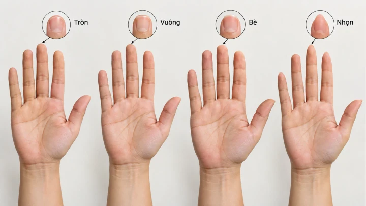 Hình dạng đầu ngón tay tiết lộ điều gì về tính cách của bạn?