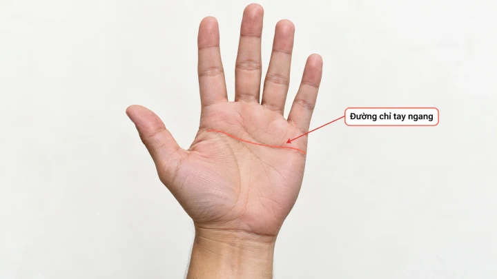 Nam giới có chỉ tay ngang có ý nghĩa gì?