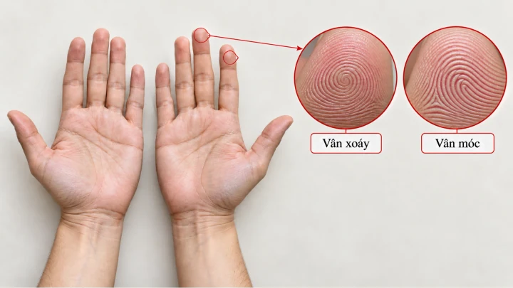 Số lượng hoa tay tiết lộ điều gì về tính cách và vận mệnh?