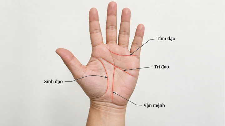 Bàn tay chữ M có ý nghĩa gì? Hé lộ những điều thú vị theo nhân tướng học