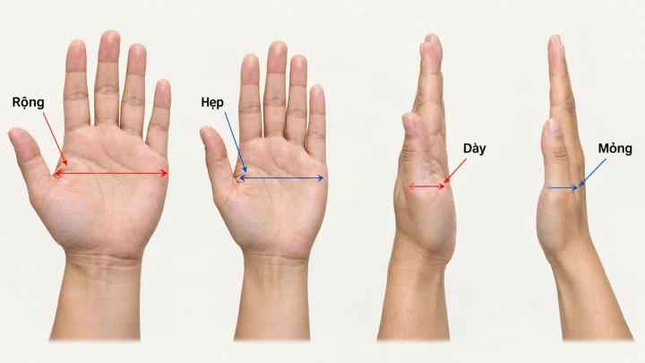 Các kiểu bàn tay nói lên khí chất và tính cách con người