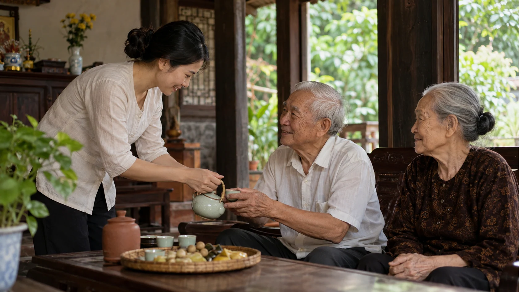 Tâm chưa thiện, phong thủy vô ích; bất hiếu với cha mẹ, thờ cúng cũng vô ích