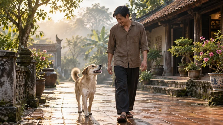 Mơ thấy chó — ảnh minh họa cảnh giấc mơ