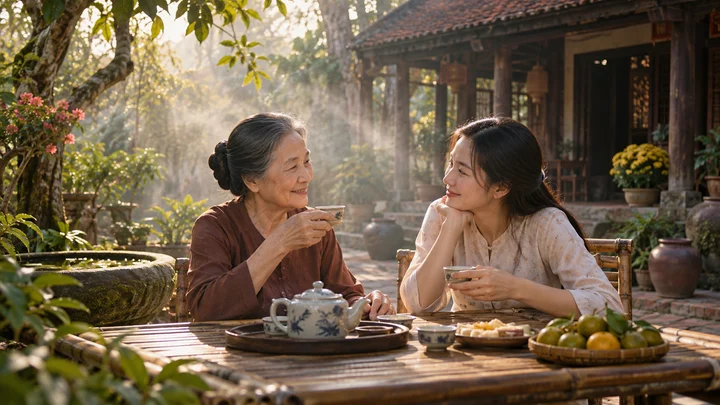 Mơ thấy người đã khuất — ảnh minh họa cảnh giấc mơ