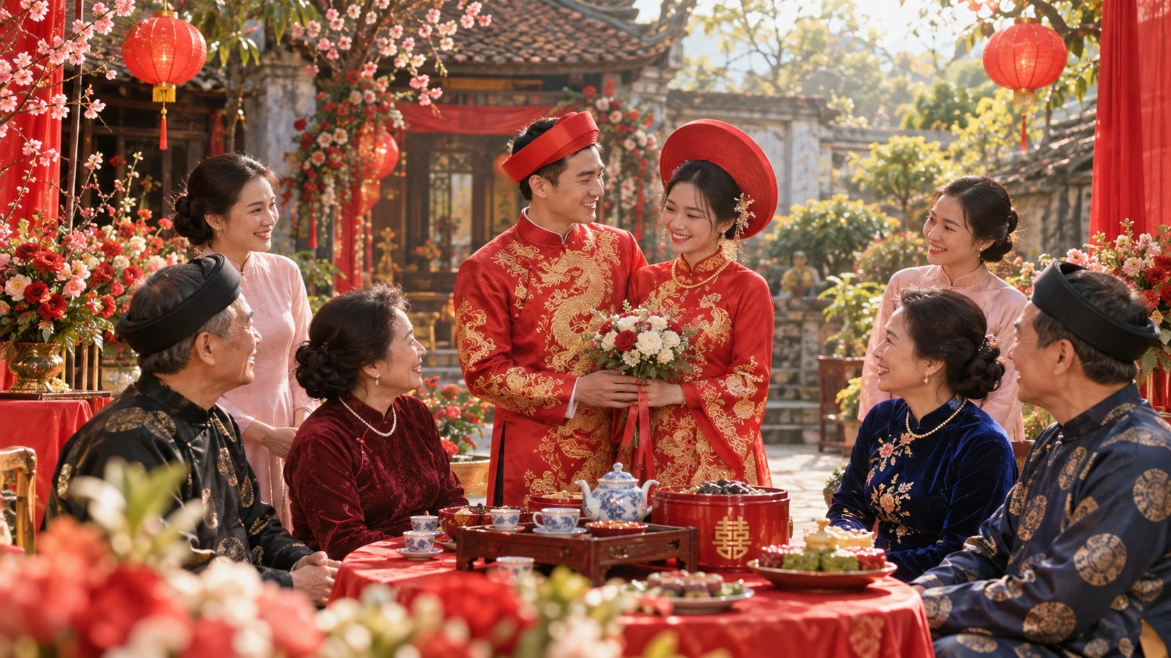 Mơ thấy đám cưới — ảnh minh họa cảnh giấc mơ