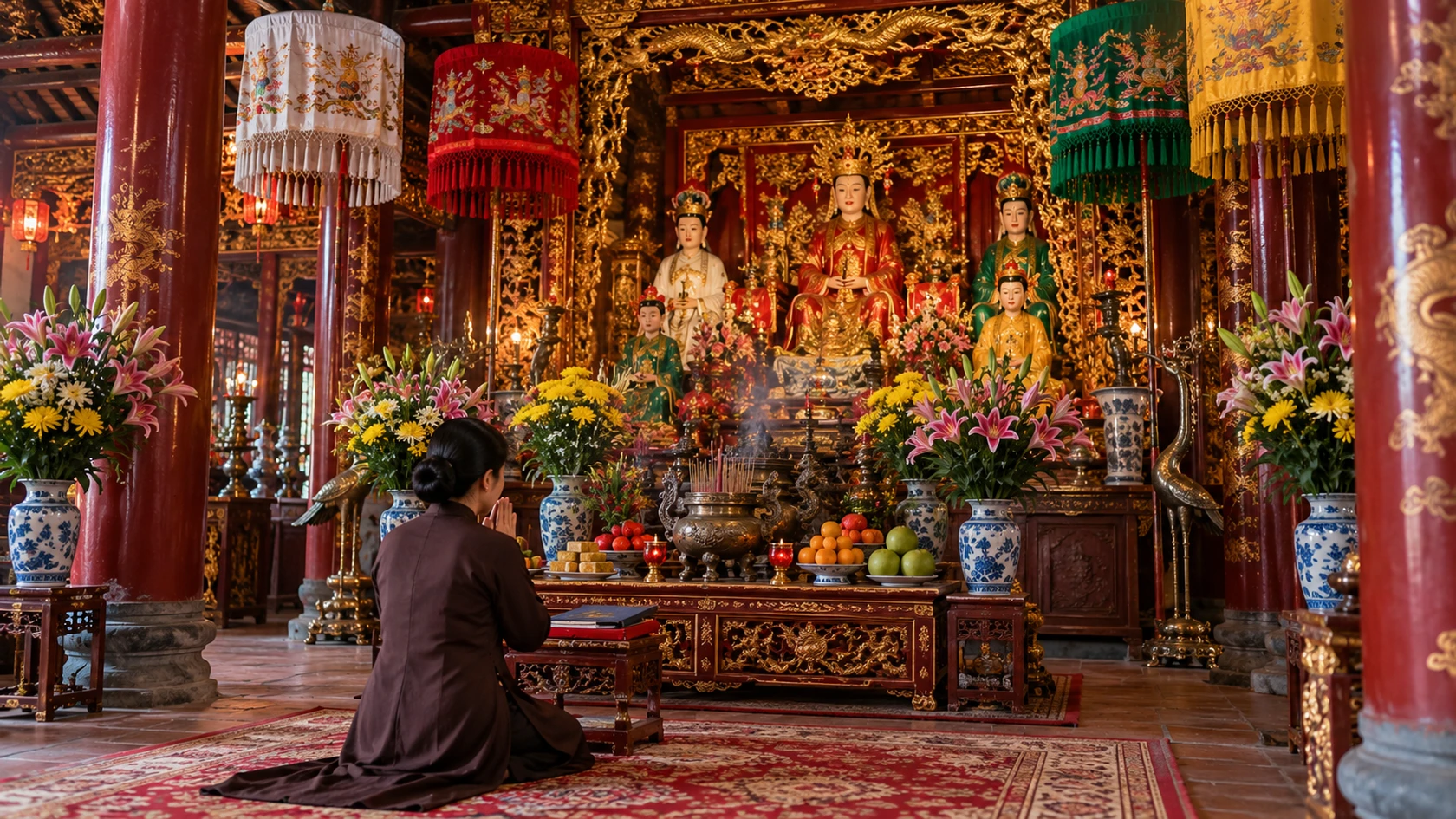 Ảnh minh họa riêng: Văn khấn tứ phủ