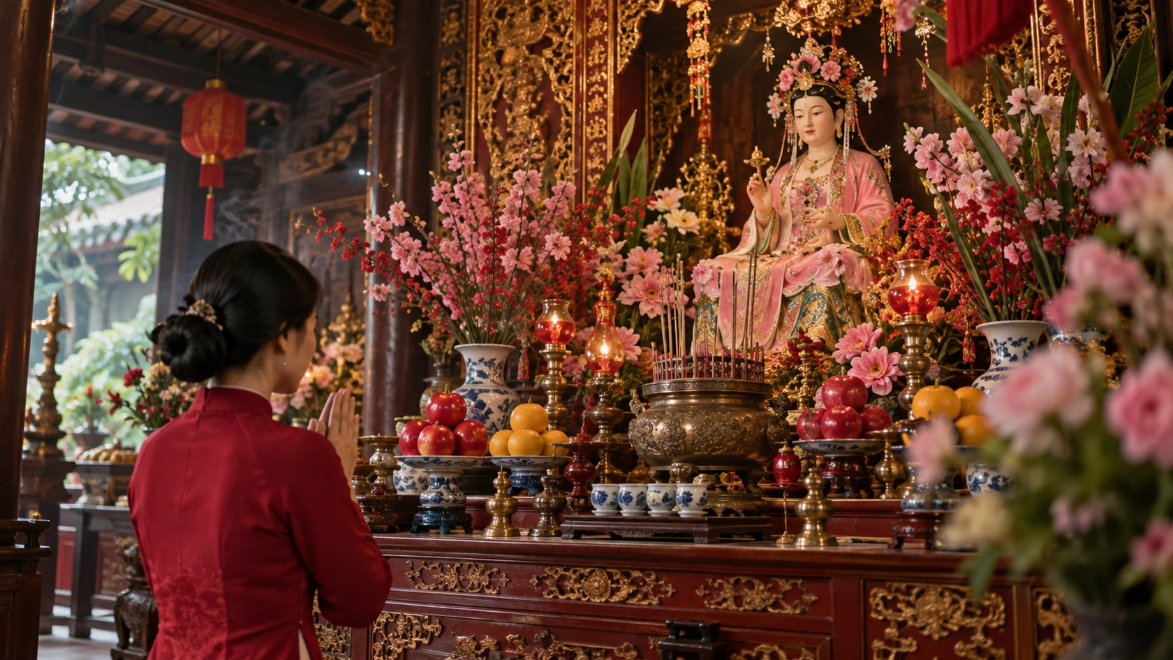 Ảnh minh họa riêng: Bài văn khấn Cô Chín