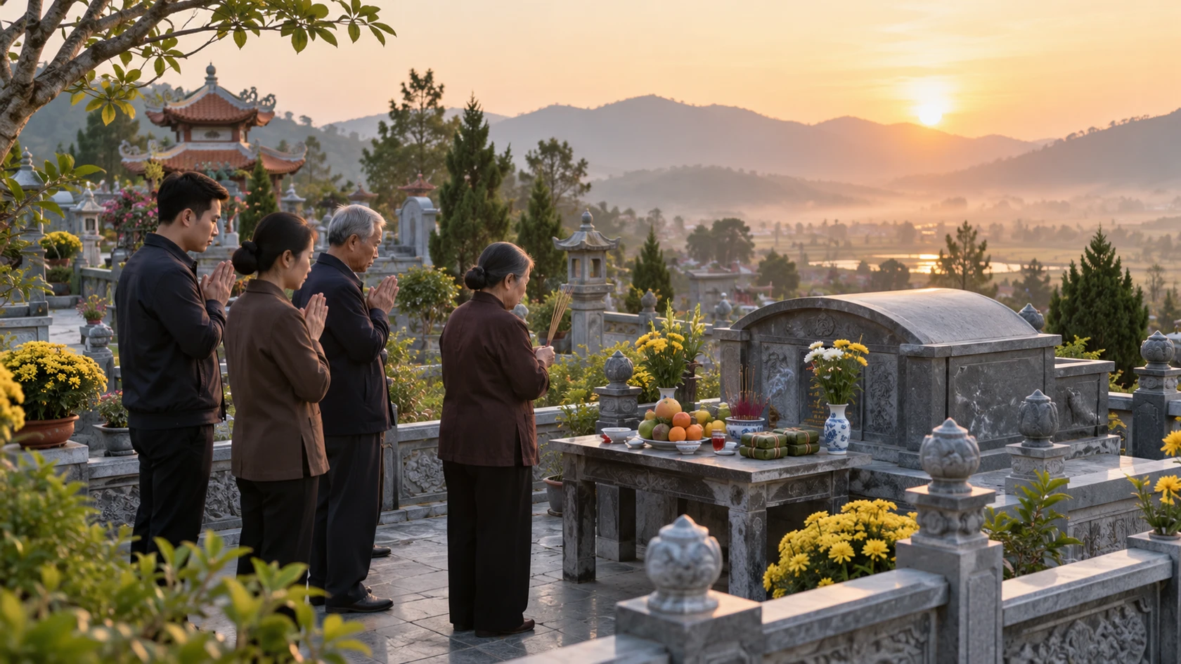 Ảnh minh họa riêng: Văn khấn cúng khi bốc mộ