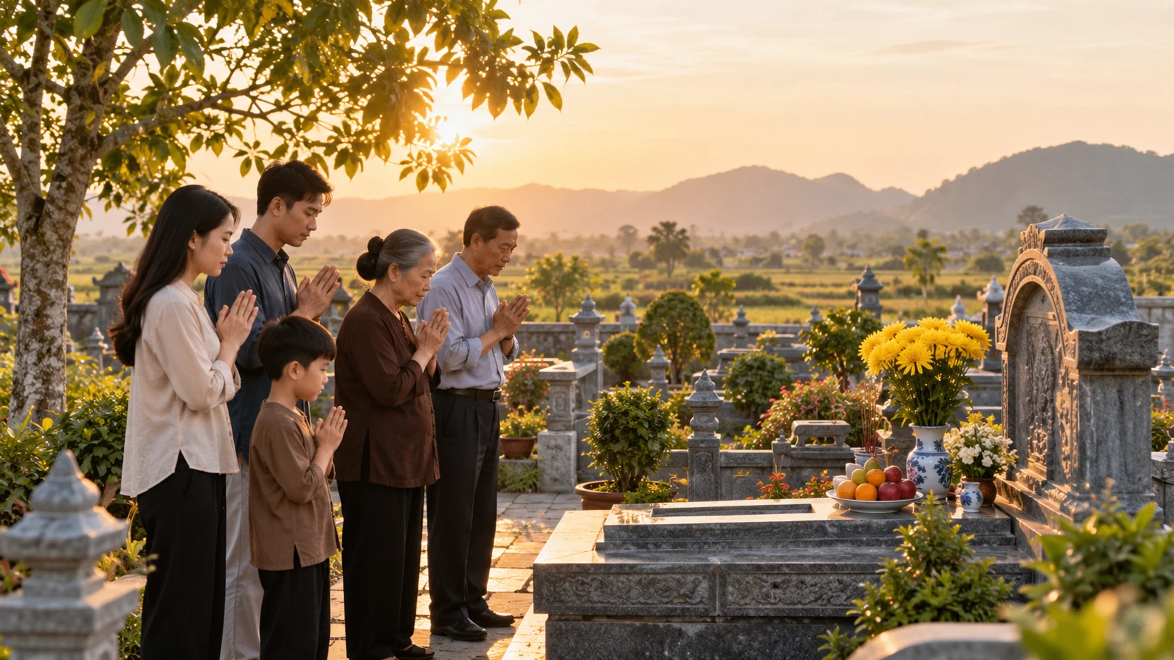 Ảnh minh họa riêng: Văn khấn cúng lễ tạ mộ