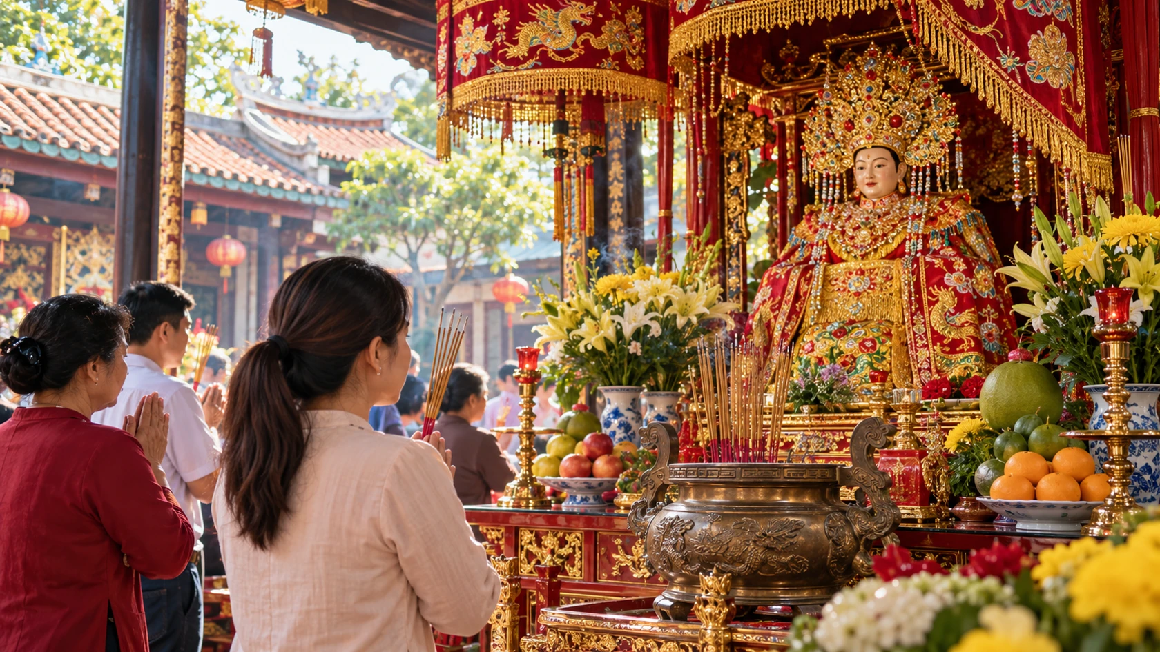 Ảnh minh họa riêng: Văn khấn bà chúa xứ Châu Đốc