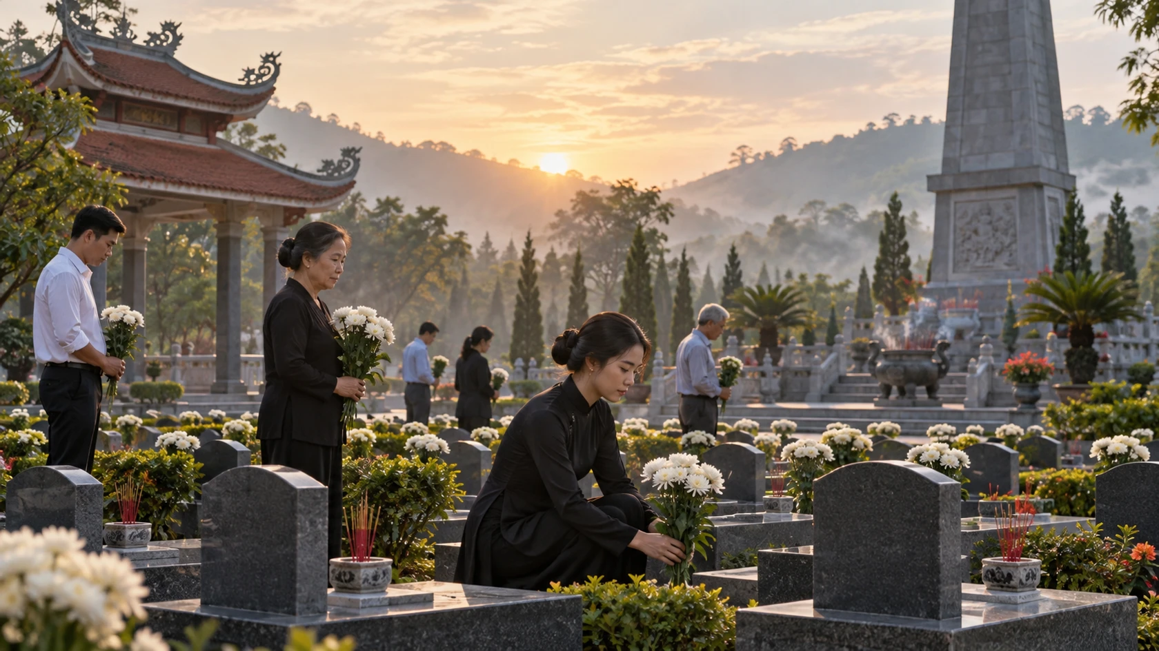 Ảnh minh họa riêng: Văn cúng chiêu hồn Liệt sỹ