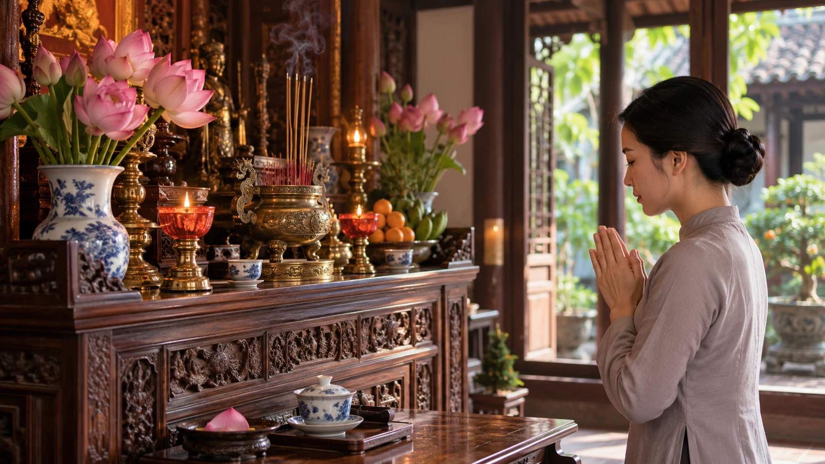 Ảnh minh họa riêng: Bài văn khấn xin giải trừ bệnh tật