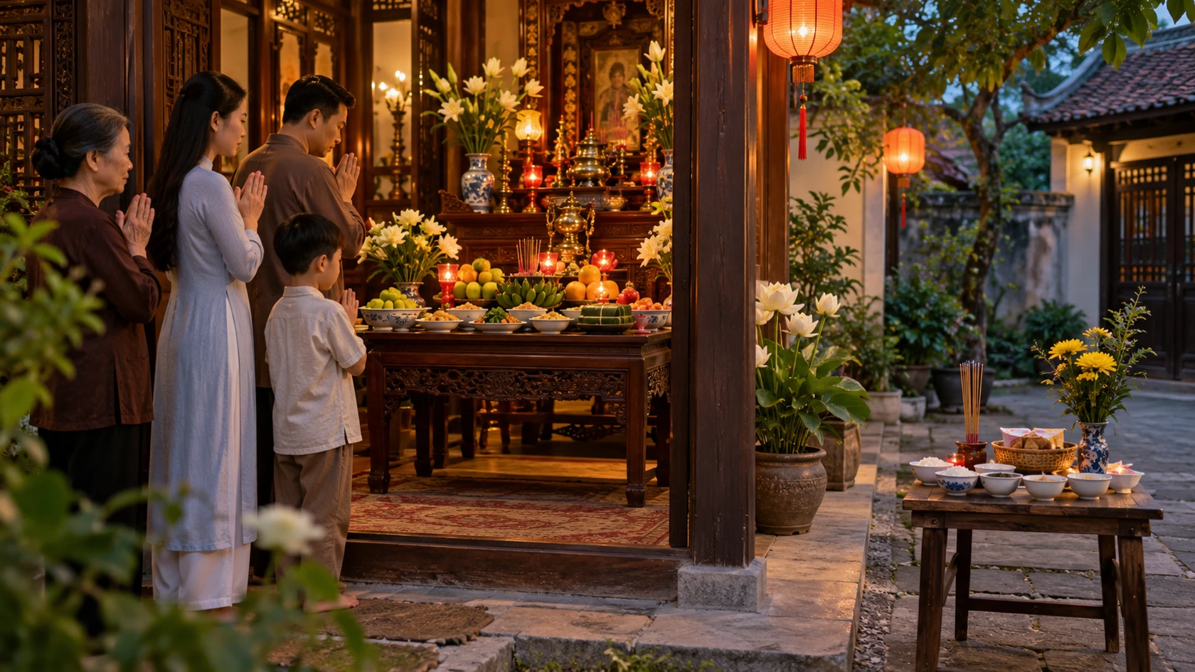 Ảnh minh họa riêng: Văn cúng Rằm tháng Bảy