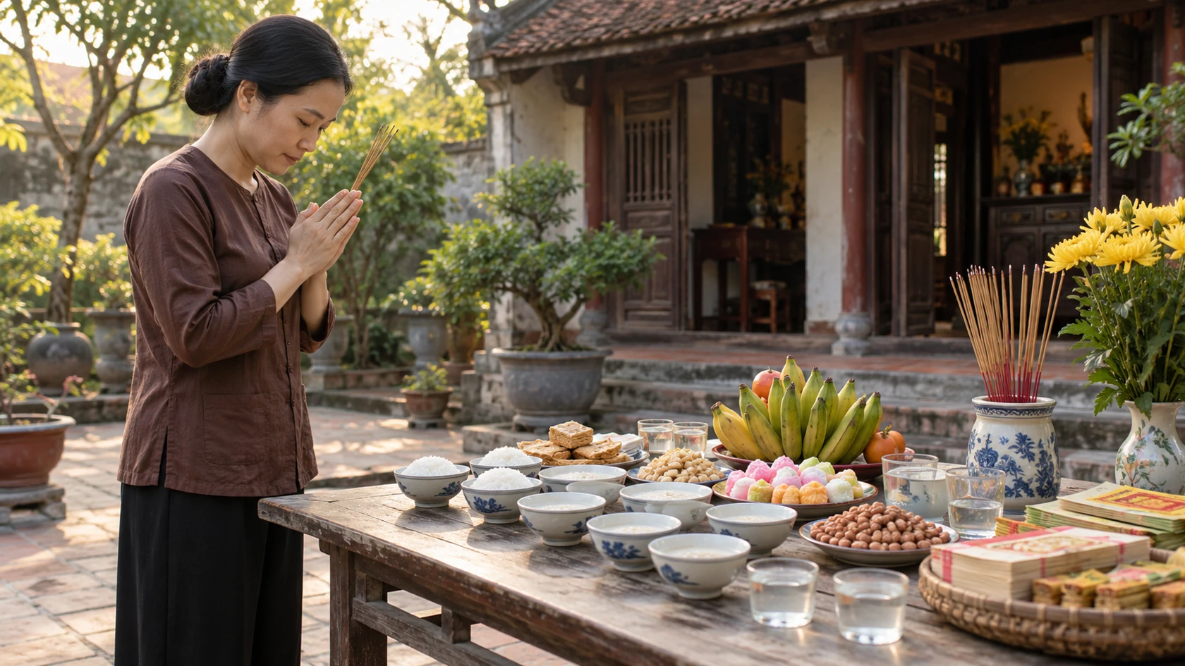 Ảnh minh họa riêng: Bài cúng cô hồn hàng tháng (mùng 2 và 16 âm lịch)
