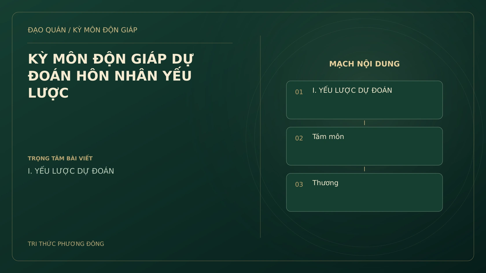 Sơ đồ Kỳ Môn: KỲ MÔN ĐỘN GIÁP DỰ ĐOÁN HÔN NHÂN YẾU LƯỢC