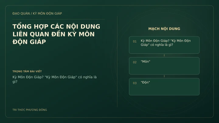 Sơ đồ Kỳ Môn: TỔNG HỢP CÁC NỘI DUNG LIÊN QUAN ĐẾN KỲ MÔN ĐỘN GIÁP