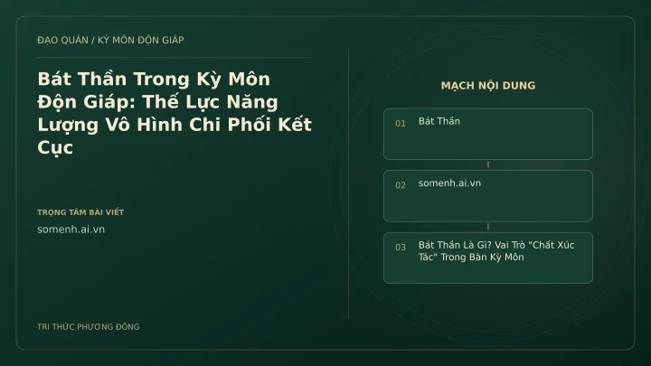 Sơ đồ Kỳ Môn: Bát Thần Trong Kỳ Môn Độn Giáp: Thế Lực Năng Lượng Vô Hình Chi Phối Kết Cục