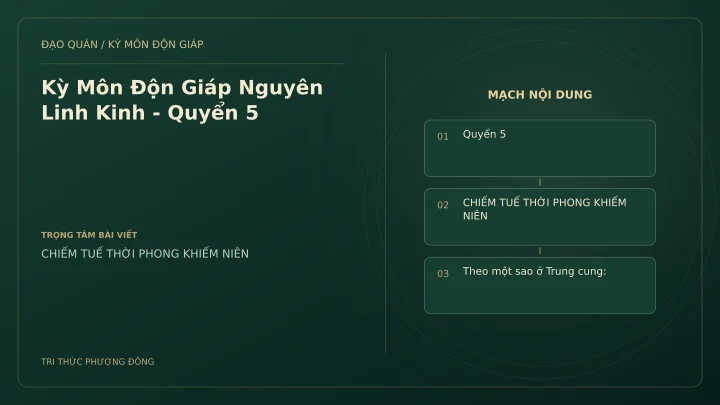 Sơ đồ Kỳ Môn: Kỳ Môn Độn Giáp Nguyên Linh Kinh - Quyển 5
