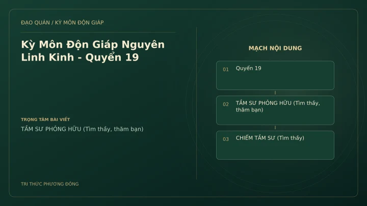 Sơ đồ Kỳ Môn: Kỳ Môn Độn Giáp Nguyên Linh Kinh - Quyển 19
