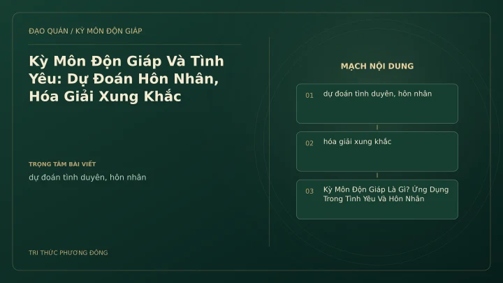 Sơ đồ Kỳ Môn: Kỳ Môn Độn Giáp Và Tình Yêu: Dự Đoán Hôn Nhân, Hóa Giải Xung Khắc
