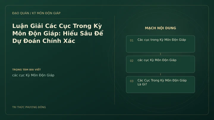 Sơ đồ Kỳ Môn: Luận Giải Các Cục Trong Kỳ Môn Độn Giáp: Hiểu Sâu Để Dự Đoán Chính Xác
