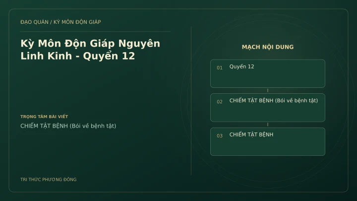 Sơ đồ Kỳ Môn: Kỳ Môn Độn Giáp Nguyên Linh Kinh - Quyển 12