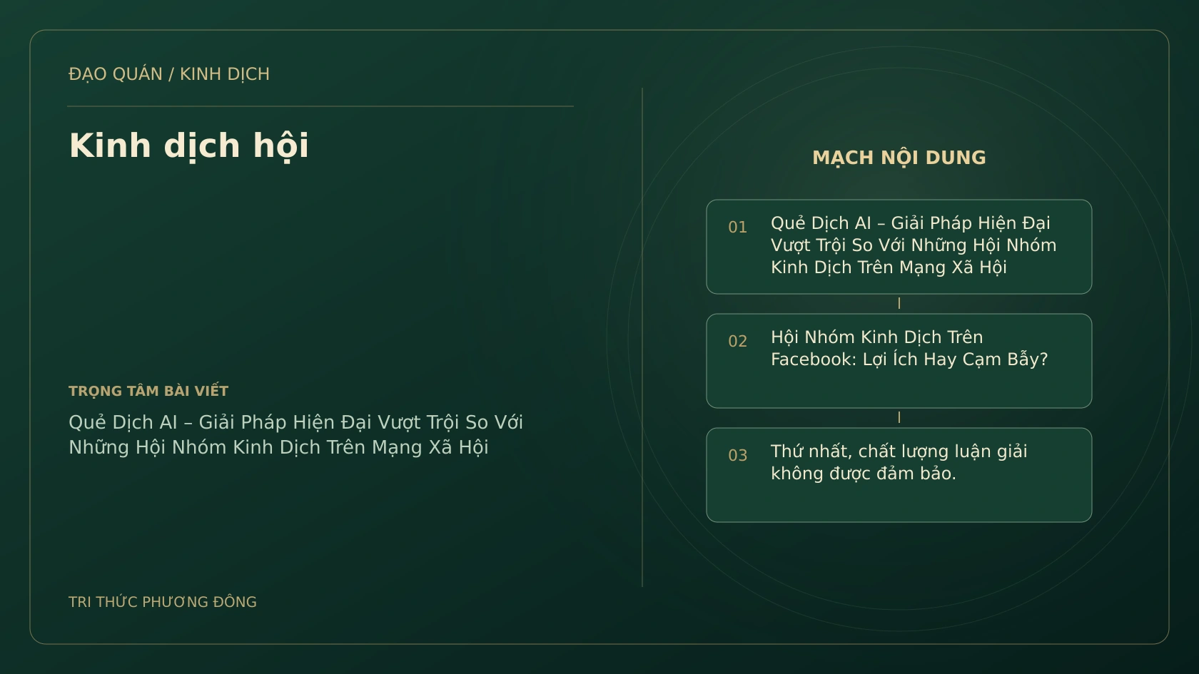 Minh họa Dịch học: Kinh dịch hội