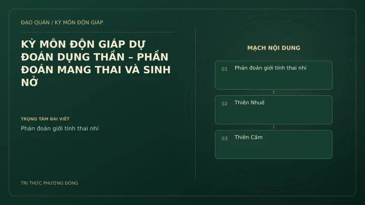 Sơ đồ Kỳ Môn: KỲ MÔN ĐỘN GIÁP DỰ ĐOÁN DỤNG THẦN – PHẦN ĐOÁN MANG THAI VÀ SINH NỞ
