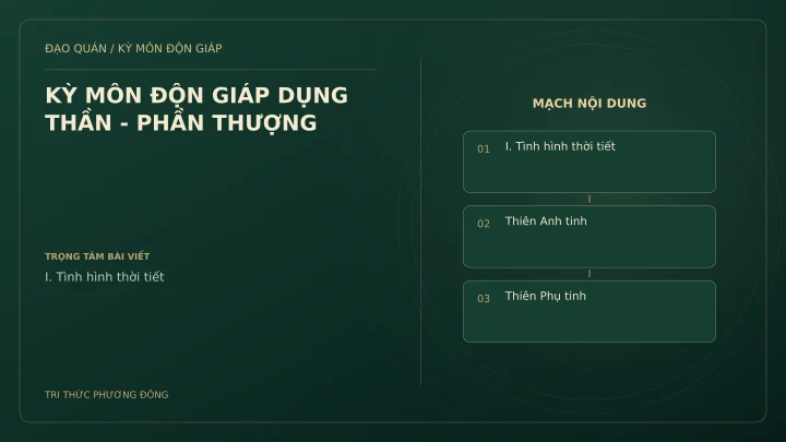 Sơ đồ Kỳ Môn: KỲ MÔN ĐỘN GIÁP DỤNG THẦN - PHẦN THƯỢNG