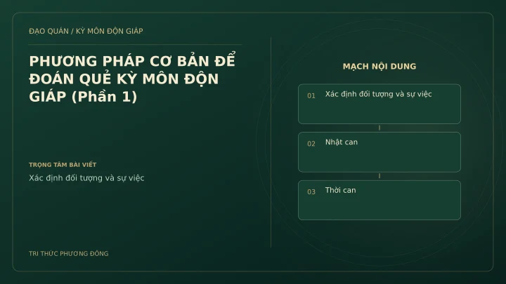 Sơ đồ Kỳ Môn: PHƯƠNG PHÁP CƠ BẢN ĐỂ ĐOÁN QUẺ KỲ MÔN ĐỘN GIÁP (Phần 1)