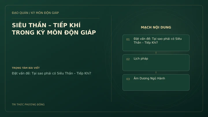 Sơ đồ Kỳ Môn: SIÊU THẦN – TIẾP KHÍ TRONG KỲ MÔN ĐỘN GIÁP