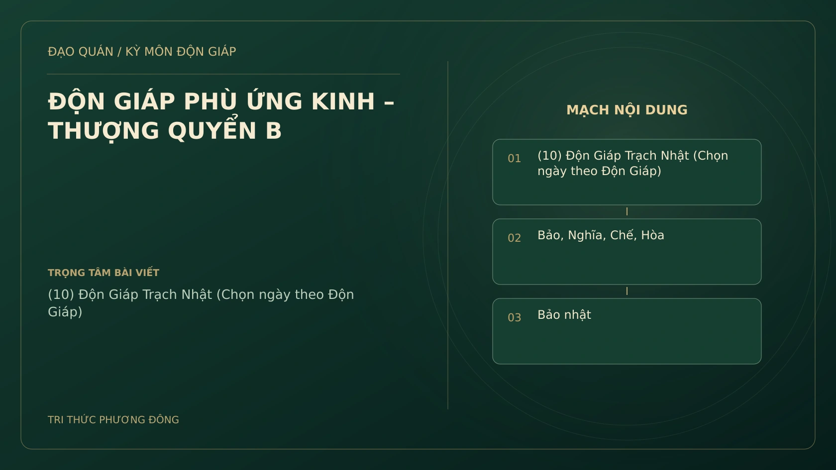 Sơ đồ Kỳ Môn: ĐỘN GIÁP PHÙ ỨNG KINH – THƯỢNG QUYỂN B