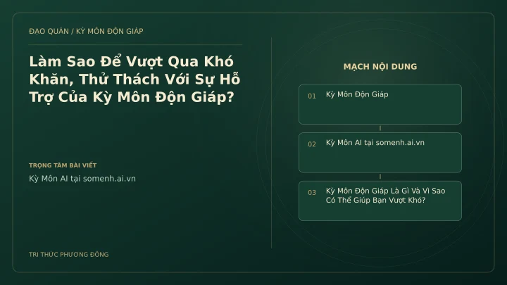 Sơ đồ Kỳ Môn: Làm Sao Để Vượt Qua Khó Khăn, Thử Thách Với Sự Hỗ Trợ Của Kỳ Môn Độn Giáp?