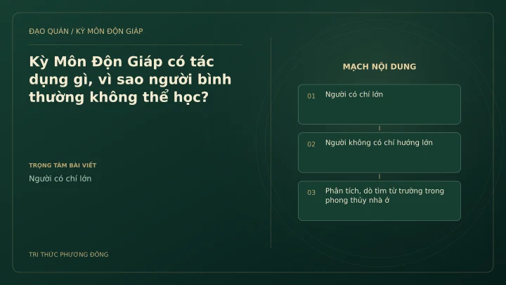 Sơ đồ Kỳ Môn: Kỳ Môn Độn Giáp có tác dụng gì, vì sao người bình thường không thể học?