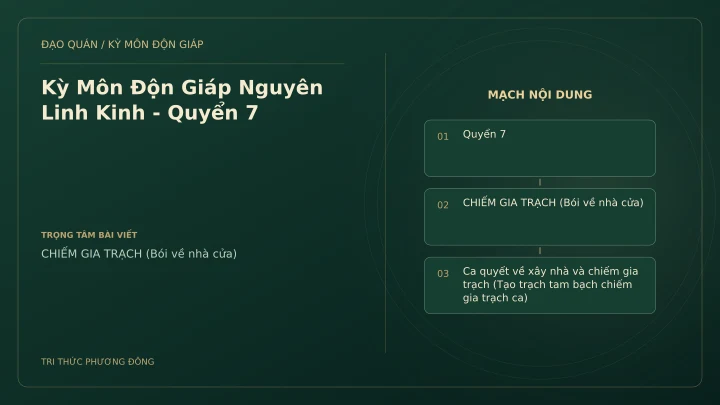 Sơ đồ Kỳ Môn: Kỳ Môn Độn Giáp Nguyên Linh Kinh - Quyển 7