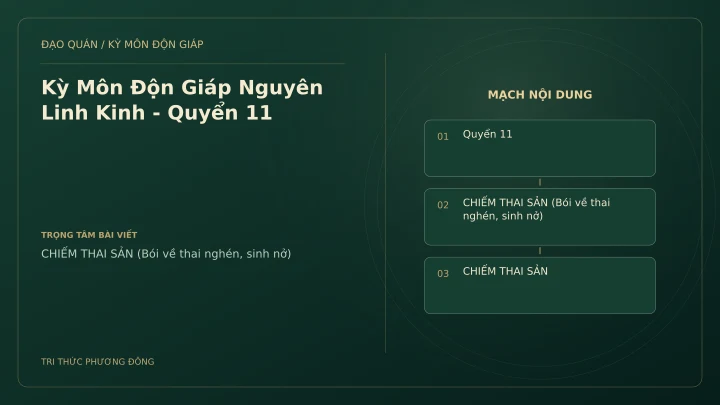 Sơ đồ Kỳ Môn: Kỳ Môn Độn Giáp Nguyên Linh Kinh - Quyển 11