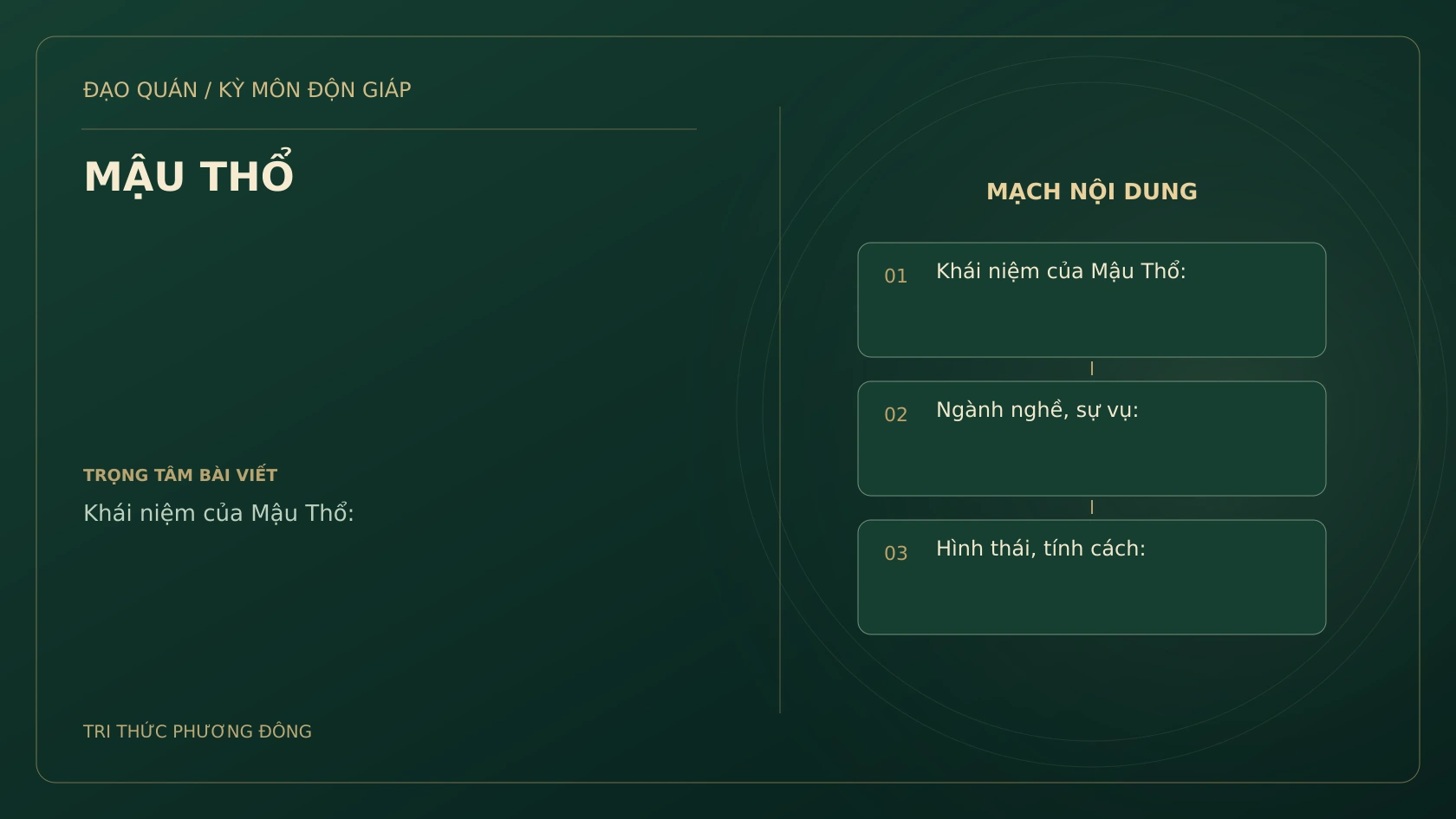 Sơ đồ Kỳ Môn: MẬU THỔ