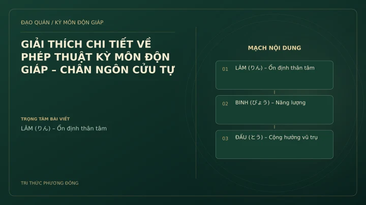 Sơ đồ Kỳ Môn: GIẢI THÍCH CHI TIẾT VỀ PHÉP THUẬT KỲ MÔN ĐỘN GIÁP – CHÂN NGÔN CỬU TỰ