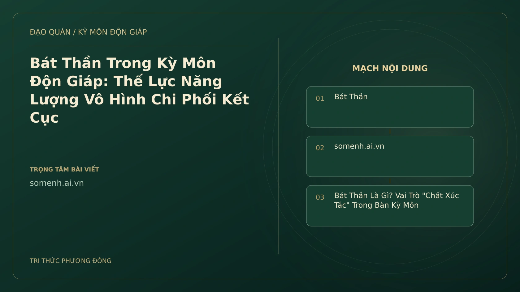 Sơ đồ Kỳ Môn: Bát Thần Trong Kỳ Môn Độn Giáp: Thế Lực Năng Lượng Vô Hình Chi Phối Kết Cục