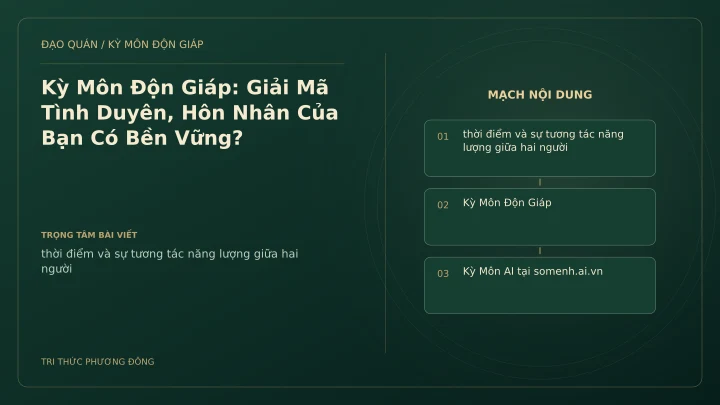Sơ đồ Kỳ Môn: Kỳ Môn Độn Giáp: Giải Mã Tình Duyên, Hôn Nhân Của Bạn Có Bền Vững?