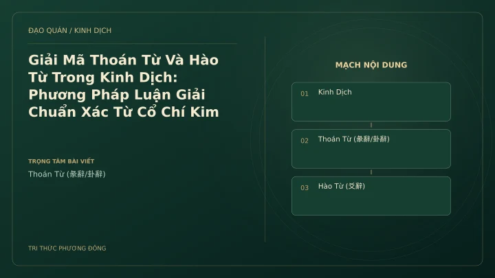 Minh họa Dịch học: Giải Mã Thoán Từ Và Hào Từ Trong Kinh Dịch: Phương Pháp Luận Giải Chuẩn Xác Từ Cổ Chí Kim