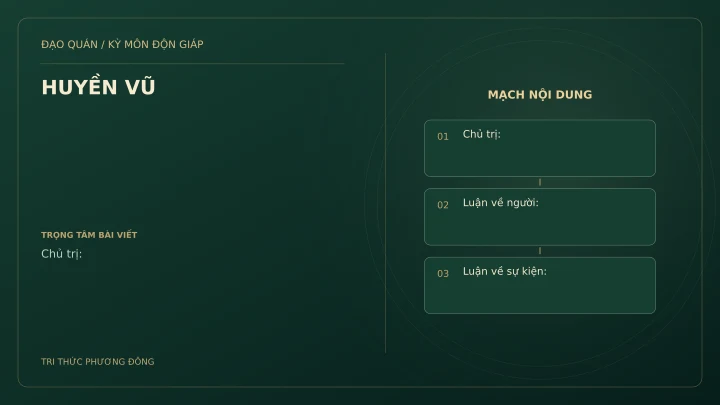 Sơ đồ Kỳ Môn: HUYỀN VŨ