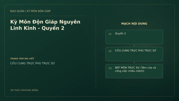 Sơ đồ Kỳ Môn: Kỳ Môn Độn Giáp Nguyên Linh Kinh - Quyển 2