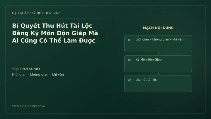 Sơ đồ Kỳ Môn: Bí Quyết Thu Hút Tài Lộc Bằng Kỳ Môn Độn Giáp Mà Ai Cũng Có Thể Làm Được
