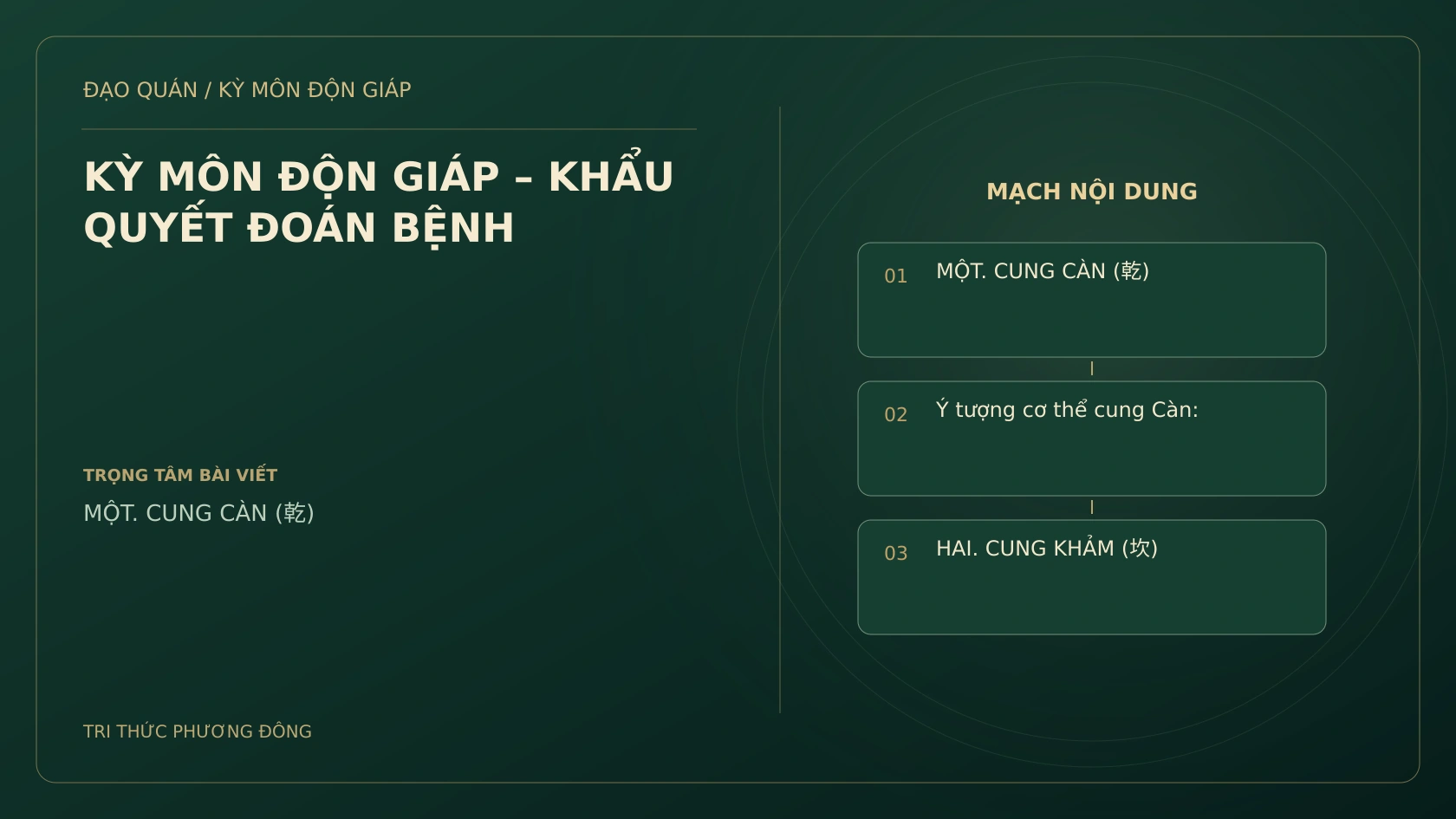 Sơ đồ Kỳ Môn: KỲ MÔN ĐỘN GIÁP – KHẨU QUYẾT ĐOÁN BỆNH